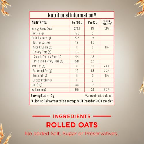 Bagrry's Store Bagrry's White Oats 2kg - Image 3