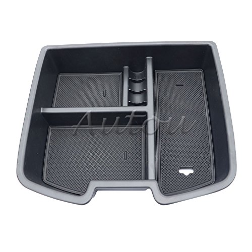 Car Center Console Organizer For 2007-2014 Gmc Sierra Chevy Silverado Tahoe Yukon Suburban - Gm Vehicles Accessories Replaces 19166288 #TOP1