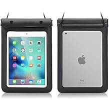 Universal 7-8 inch Tablet Waterproof Case Cover Dry Bag Pouch for iPad Mini 7 6 8.3"/ iPad Mini 5 4 3 7.9", Samsung Galaxy Tab A7 Lite 8.7"/ Tab A9 8.7/ Tab A 8.0"/ E 8.0/ S2 8.0, Fire HD 7/ HD 8 Plus