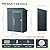 5x3FT Vertical Outdoor Steel Storage Shed with Floor Frame, Lockable Doors, Compact Metal Tool Shed for Garden, Backyard, Patio, Utility, and Bike Storage