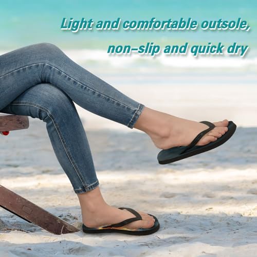 STAYTOP Water Fire Basketball Flip Flops Sandals of Men's & Women's,Sandals Beach Slippers Shower Slides3