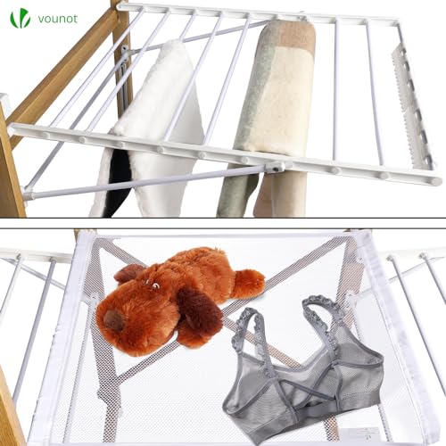 Séchoir à linge vounot extensible avec pinces inox - 5