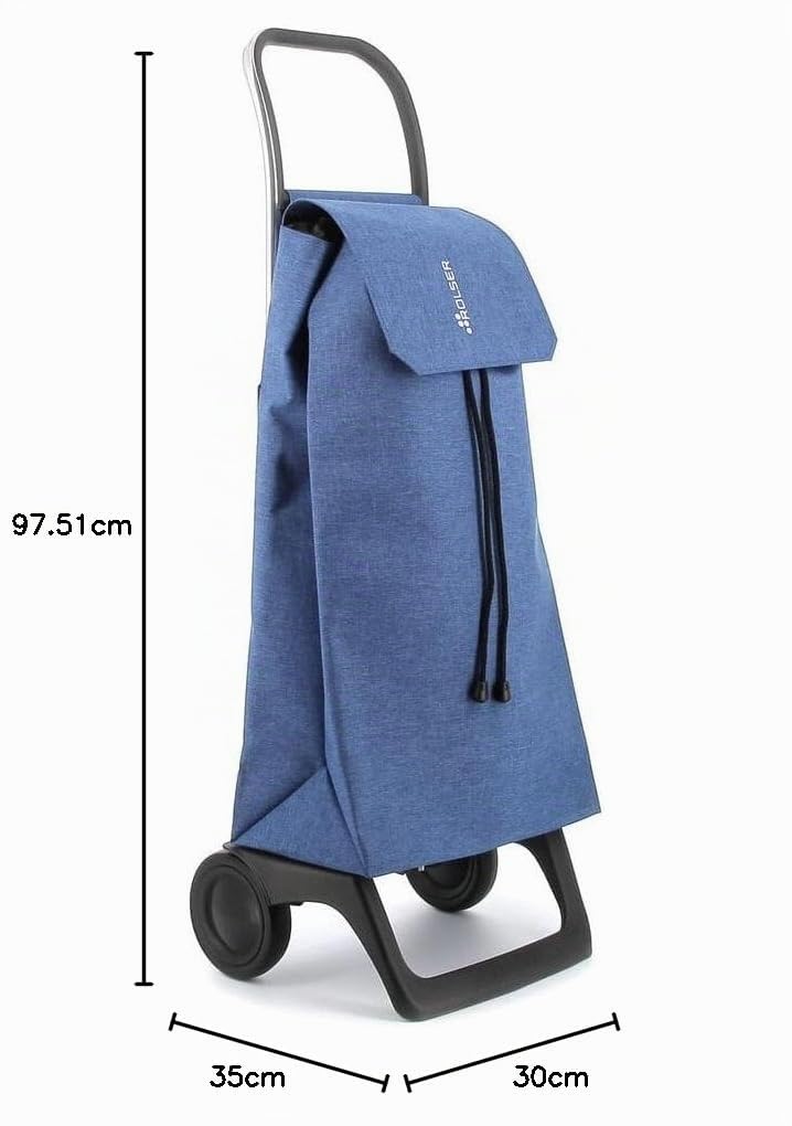 Carro Rolser Jet Tweed 2 Ruedas - Azul