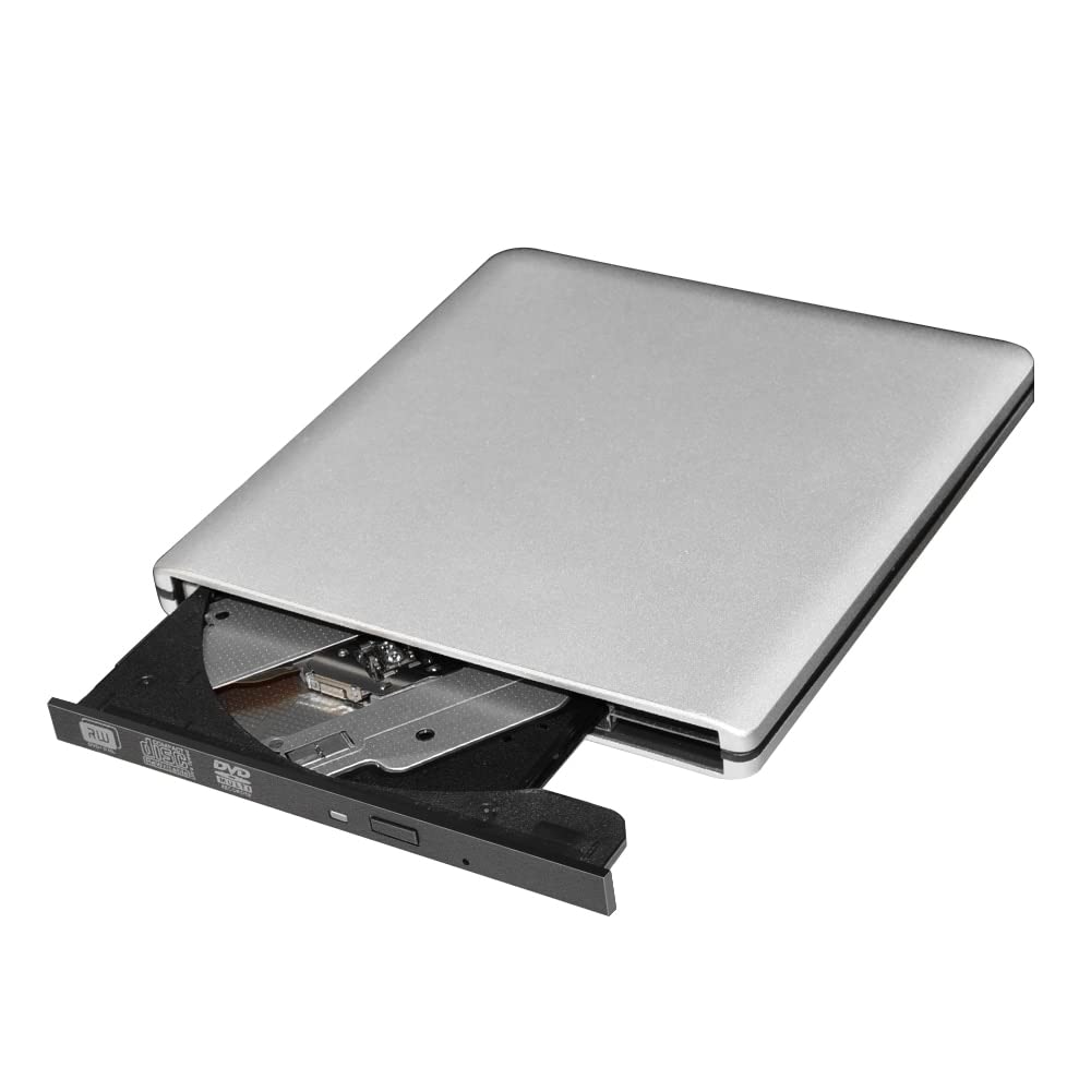 DVD Player Deepfox USB 3.0 External CD-RW/DVD-RW DVD Burner Drive Recorder Optical Drive Mini dv Player