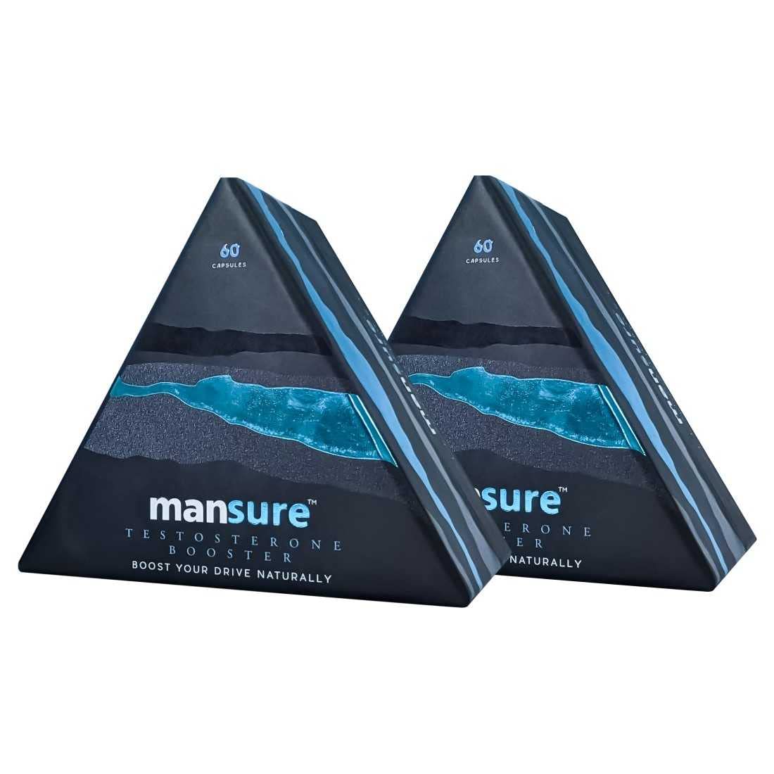 ManSure TESTOSTERONE BOOSTER for Mens Health - 2 Packs (60 Capsules Each) (B09TXXNLLJ) Amazon Price History, Amazon Price Tracker