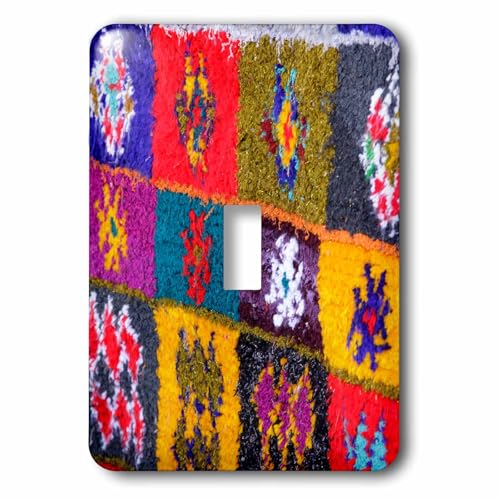 3dRose Moroccan rug at the Folk Art Market Single Toggle Switch
