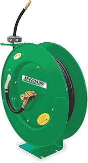 Speedaire, 2CUC1, Hose Reel, 3/4 in, 75 ft, 300 psi