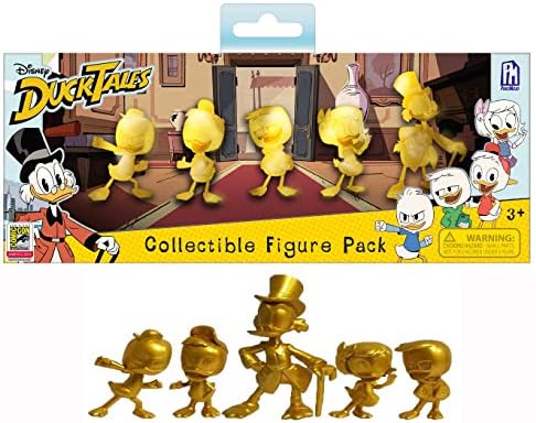 SDCC 2018 Exclusive Disney's Duck Tales 5-Piece Golden Figurine Set
