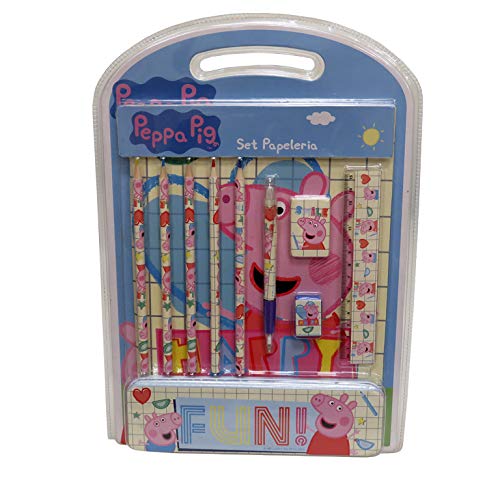 Preisvergleich Produktbild Peppa Pig GS-616-PG Schreibwaren-Set mit Metalletui