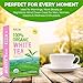 Fusion Select 100% Organic White Tea - Natural Herbal Infusion for Calmness, Relaxation, Wellness - Rich in Vitamins & Antioxidants - Zero Calories, Sugar, Fat - 100 Organic Premium White Tea Bags