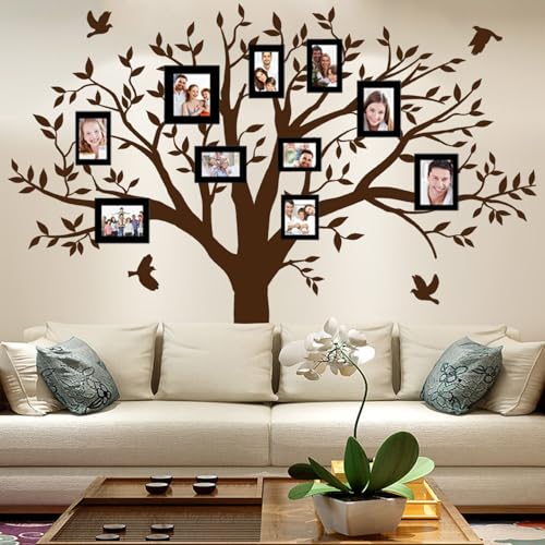 Giant Family Tree Wall Decals Photo Tree Wall Decals with