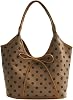 Corduroy Tote Bag for Women Polka Dot Shoulder Bags Slouchy Tote Top Handle Satchel Purse Hobo Bag Travel Gym Overnight 2025