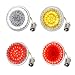NTHREEAUTO 2 Inch Bullet Front & Rear LED Turn Signals 12V Motorcycle Brake Running Lights Panel with 1157 Base Compatible with Harley Sportster, Dyna, Iron 883, Road King, Softail, Electra Glide