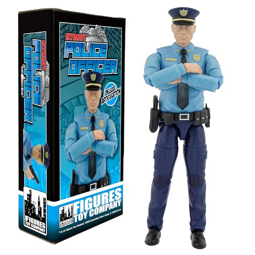 Figures Toy Company Ultimate 6.5 Inch Police Officer...