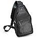 Texbo Genuine Full Grain Leather Crossbody Sling Bag Travel Hiking Backpack Daypacks