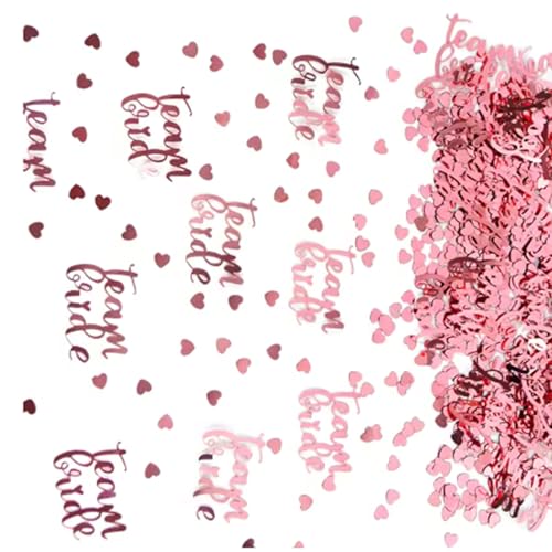 Romance Celebration coriandoli da spargere per matrimoni, compleanni, anniversari, squadra, sposa, spargere, facile pulizia, decorazione da tavolo