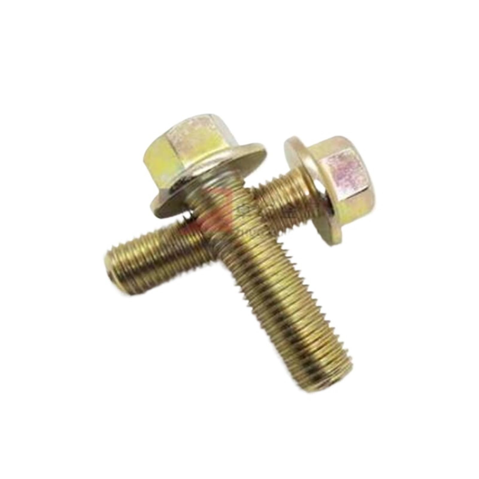 HEXHUASR 3-20PCS M10x1.25 M12x1.25 M14X1.5 Grade 10;9 Steel with Zinc Fine thread flange hex bolts(30mm,M12X1.25 5PCS)