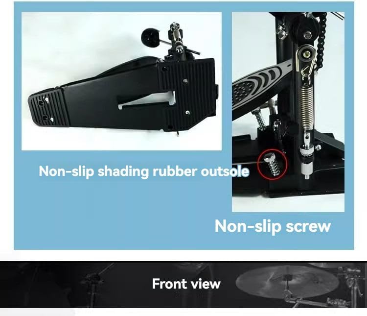 Bass drum pedal,Double chain pedal,Single pedal hammer, bass drum pedal hammer, drum practice instrument accessories