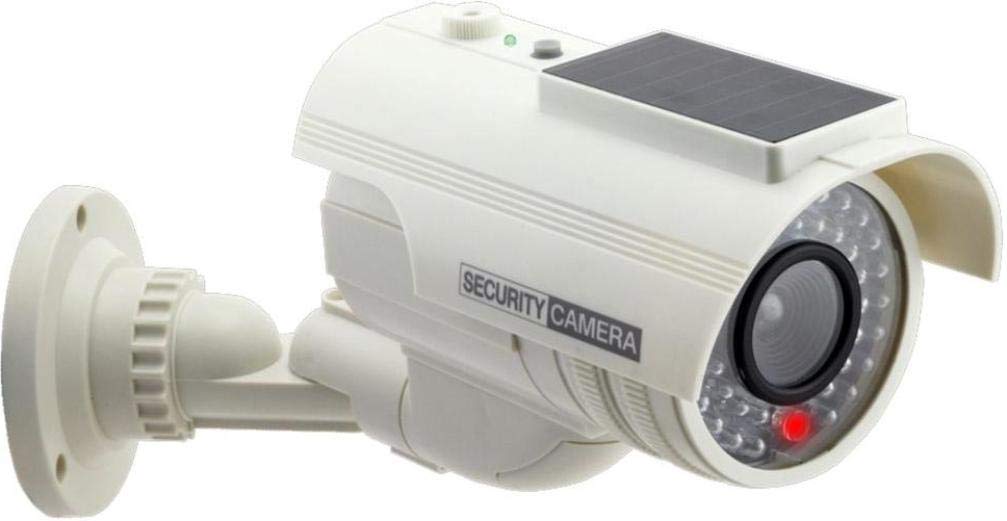 15-CDM17 Solar Powered Fake Dummy Security Camera, White-picture-34