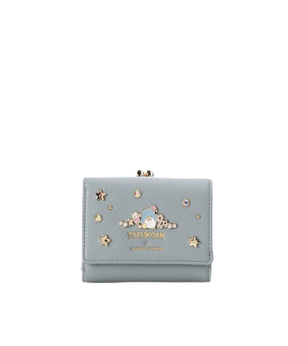 Samantha Vega 財布 Amazon | 【タキシードサムコレクション】ビジュー折財布 | Samantha