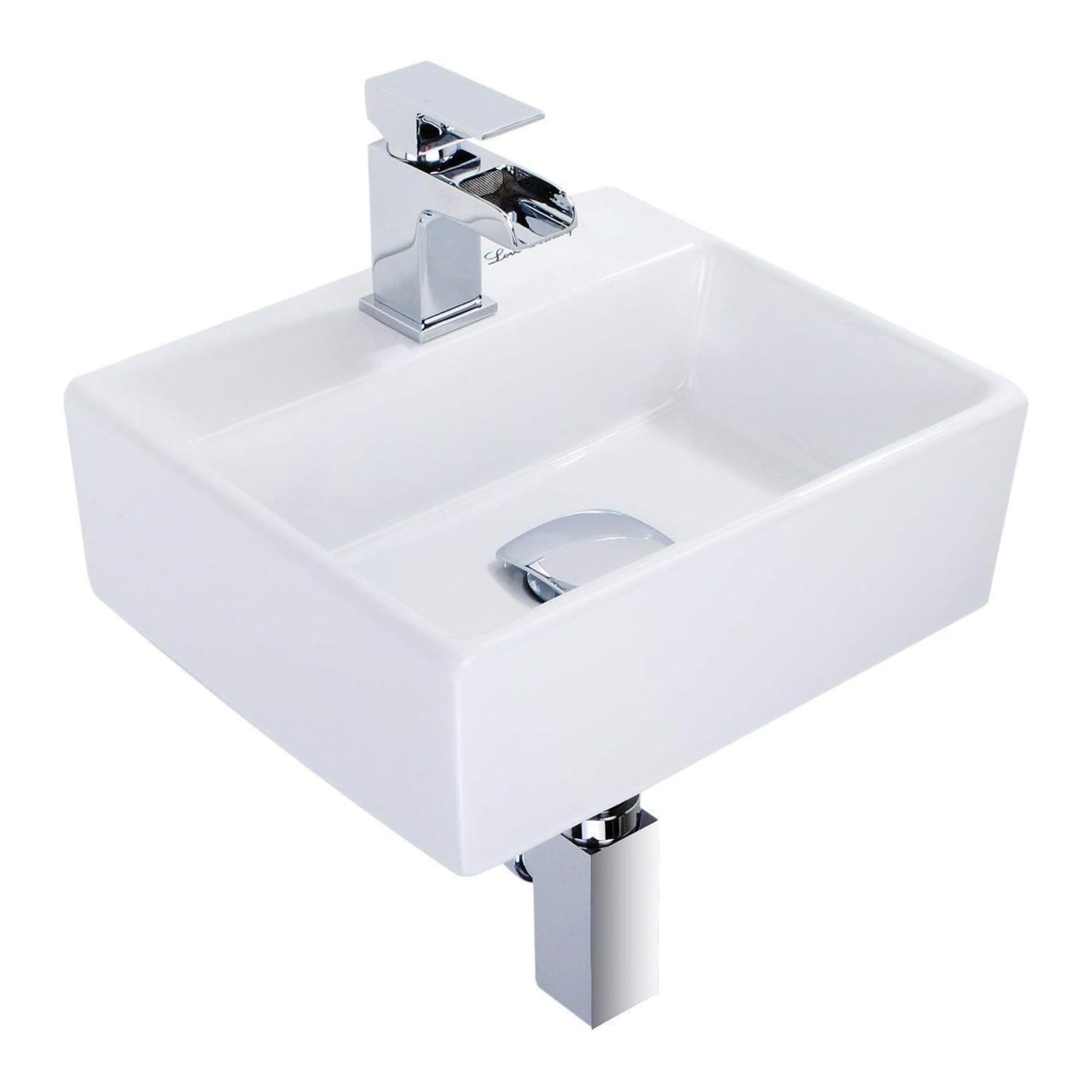 Belofay Modern Design Bathroom Ceramic Basin Sink 5060878464439