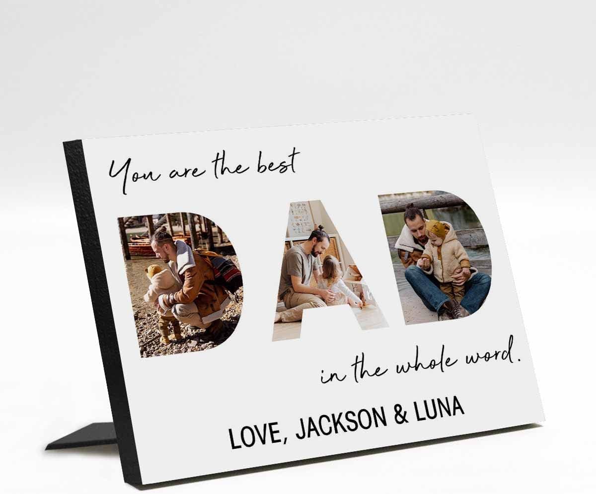 Artsadd Fathers Day Birthday Gifts for Dad, Personalized