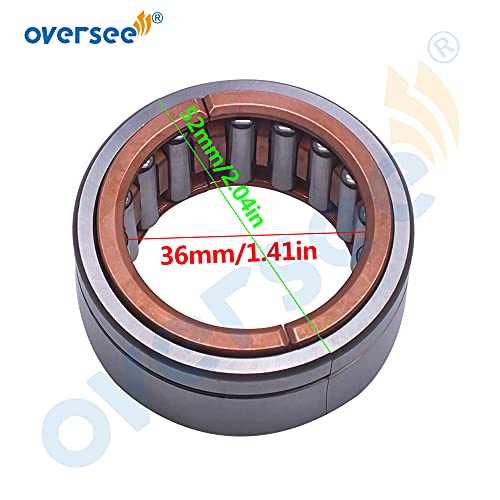 OVERSEE Rolamento de agulha 93310-835U8 para motor de popa Yamaha 2T 75HP 85HP 90HP Rolamento de cam