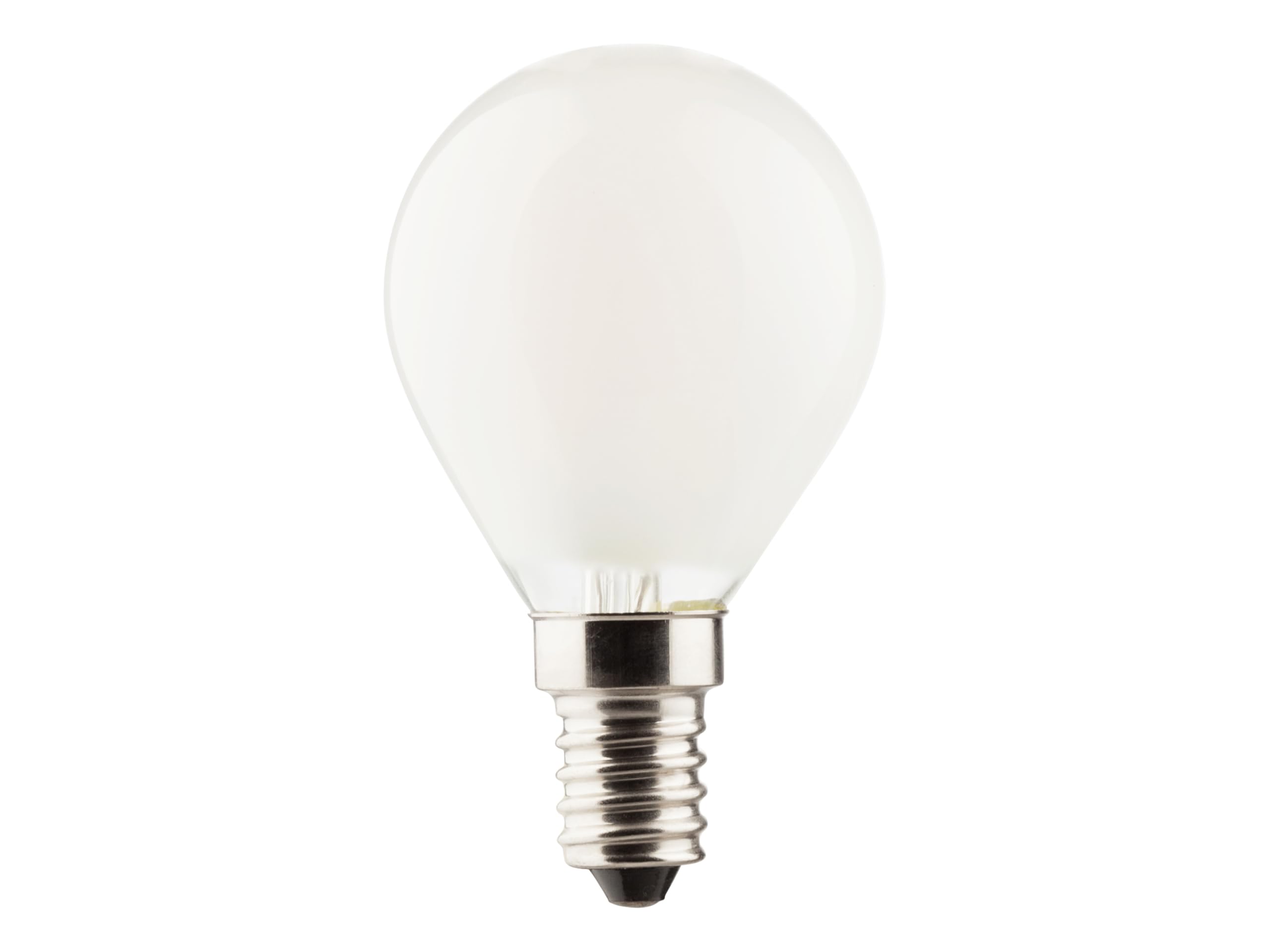 Müller-Licht – 400294 Set A + +, Juego de 3 Retro de LED, forma de gota, equivalente a 40 W, cristal, 4 W, E14, Plata, 4.5 x 4.5 x 8 cm