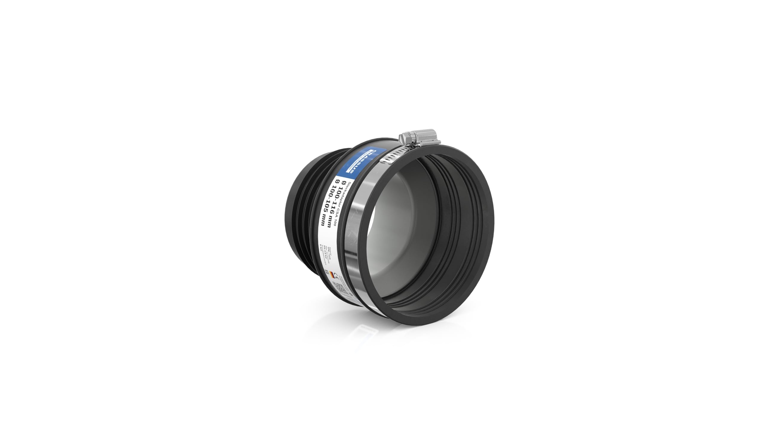 Klint - Craso adaptadores de conexión en csa 100-105 | 100-116 150-165 mm, epdm / v2a