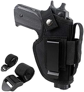 Depring Concealed Carry Holster IWB OWB Car Holster with Magazine Slot and 2