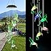 Mosteck Hummingbird Gifts for Women, Solar Wind Chimes for Outside, Color-Changing Lights, Waterproof, Gardening Gifts for Women, Best Gifts for Mom Grandma Women Wife Aunt Neighbor