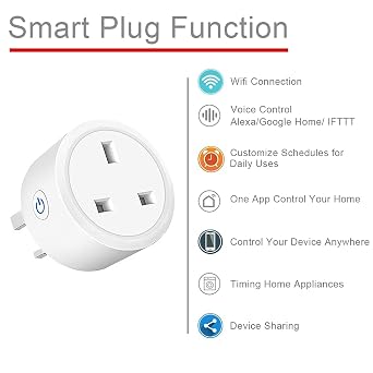 Zigbee Smart Plug, Mini Alexa Smart Plug 13A, Compatible Alexa Googglle Assistant, Support Voice/Remote/Timing, Hub Required 2 Pack (WIFI Wall outlet)
