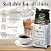FigBrew Beanless Coffee Supplement | Coffee Alternative, Caffeine-Free, Single-Ingredient | Digestion-Friendly, Low Acid, Keto, Vegan & Organic| 68 Servings, 12oz Bag