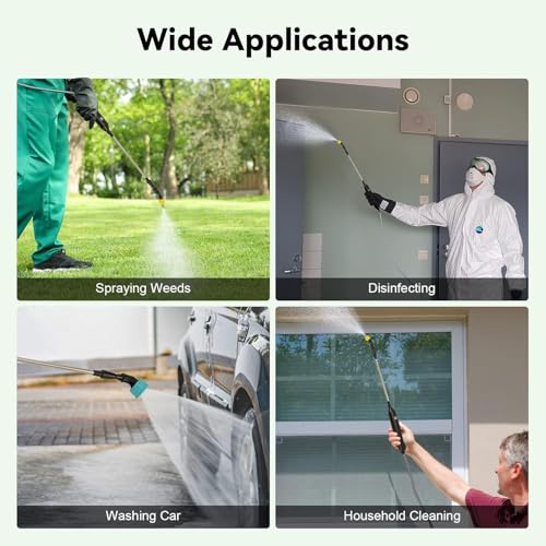 Image of SHoRI Electric Rechargeable Garden Hose Spray Gun