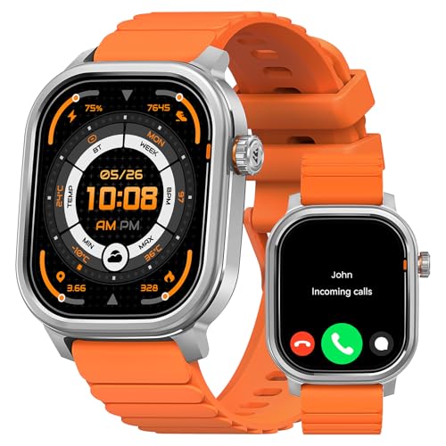 KOSPET Pulse Smart Watch, 1.96" AMOLED Display, 25-Day Battery, Android/iOS - image 1