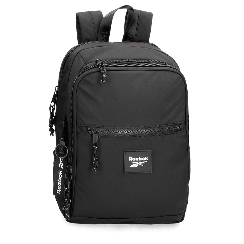 Reebok Elsie Zaino per Laptop fino a 12" Nero 25x37x10 cm Poliestere 9,25L
