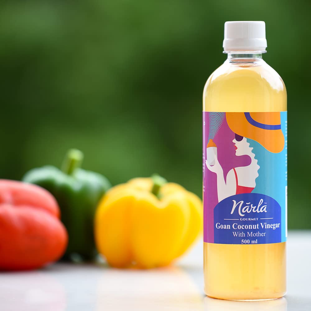 NARLA Pack Of 2- Goan Coconut Vinegar(With Mother),500Ml X 2 [Detox,Salad,Marination],From Coconut Sap Not Coconut Water. Zero Added Sugar (B0BRTY4N7D) Amazon Price History, Amazon Price Tracker