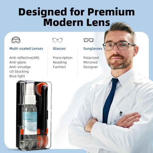 Ordilend GW016 Glasses Cleaning Kit Eyeglass Cleaner thumb #7