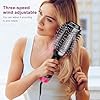 Hair Brush Dryer and Volumizer Hot Air Brush, 4-in-1 Ionic Blow Dryer Brush & Styler for Straightening, Curling, and Detangling, Professional Ceramic Tourmaline Hair Straightener Brush for All Hair Types for shine (B2) #5