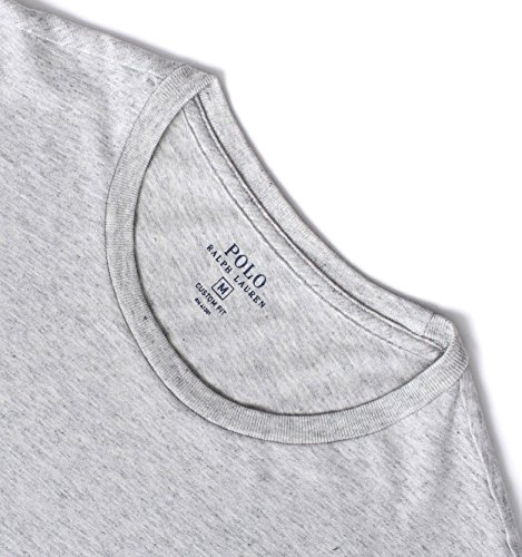 Image of Ralph Lauren Men's Pony Logo T-Shirt (Large, Gray-Heather)