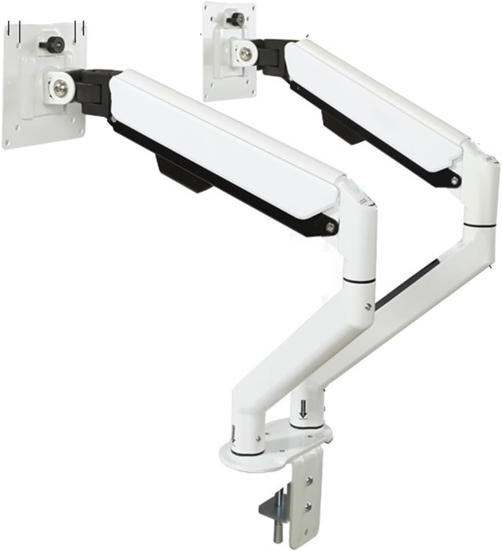 Dual-Screen Monitor Floating Lifting Bracket Base Combination Office heightened Shelf(Black)