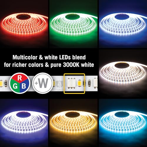 Cinta LED Multicolor y Blanca 10m Armacost Lighting miniatura 3