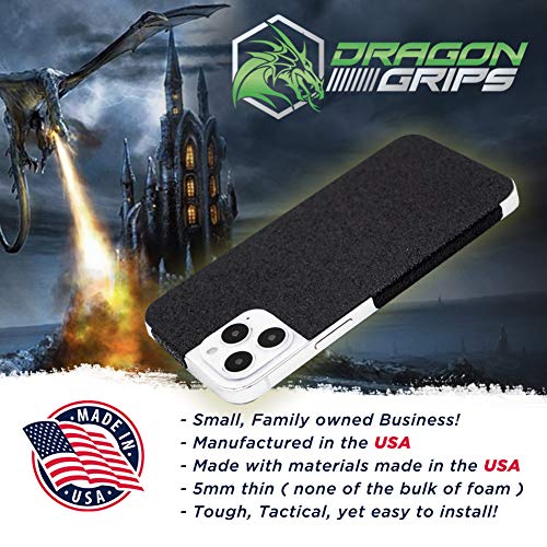 Dragon Grips For Iphone 12 Pro Max Case Grip Skin | Military Textured Rubber Grip Skin Wrap Accessory Compatible With Apple Iphone 12 Pro Max | No Dropping Breaking Your Phone No Slip Rubberized Grip #TOP3