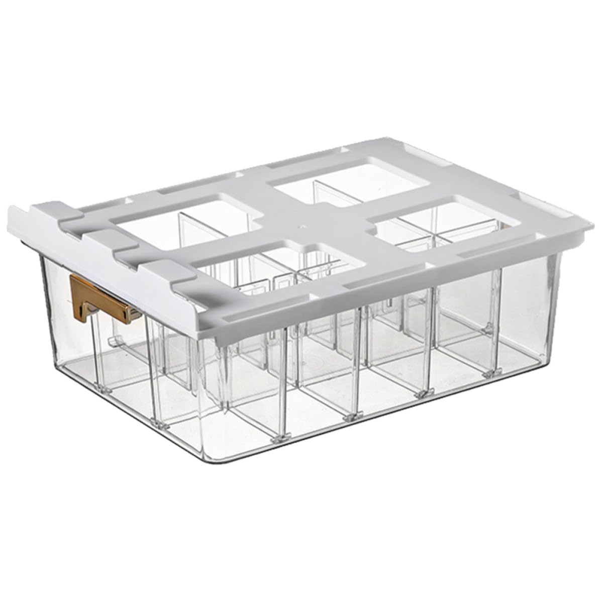 Boîte de rangement adhésive à compartiments en PET pour cravates