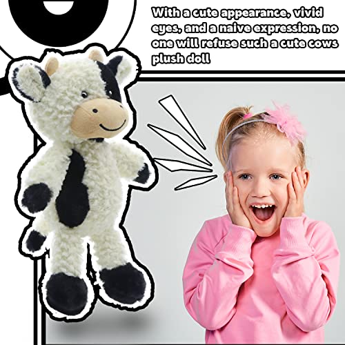Religes 9" Cute Cow Stuffed Animals Soft Cuddly Cow Plush Stuffed Animal Birthday Gifts For Boys And Girls, Plush Animal Decorations (Cows - Sitting) #TOP5