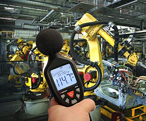 Image of Triplett 3550 SoniChek PRO Professional Decibel Sound Level Meter - A /C Weighted Measurement Reads 30 to 130dB