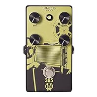 Matte black finish with yellow ink featuring original artwork of a vintage Belle and Howell 385 projector Dynamic, responsive, tube-like, and amp-like The pedal is internally running at 18v, which helps us nail the same dynamic feel of the amp in a s...