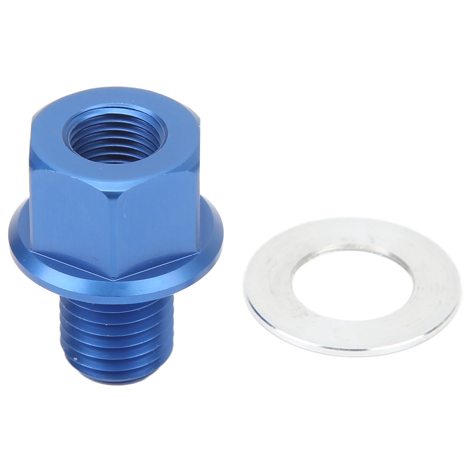 Indicador Digital de Temperatura del Agua de 2 y 52 Mm para Automóvil, LED Azul Fahrenheit F, Pantalla LCD, Rango de 0 a 120 ℃, Retroiluminación Azul, Datos de Medición (M12*1,5)