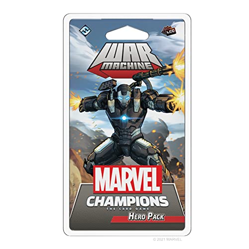 Asmodee, Marvel Champions Il Gioco di Carte: War Machine, Pack Eroe, Espansione Gioco da Tavolo, 14+ Anni, 1-4 Giocatori, Edizione in Italiano