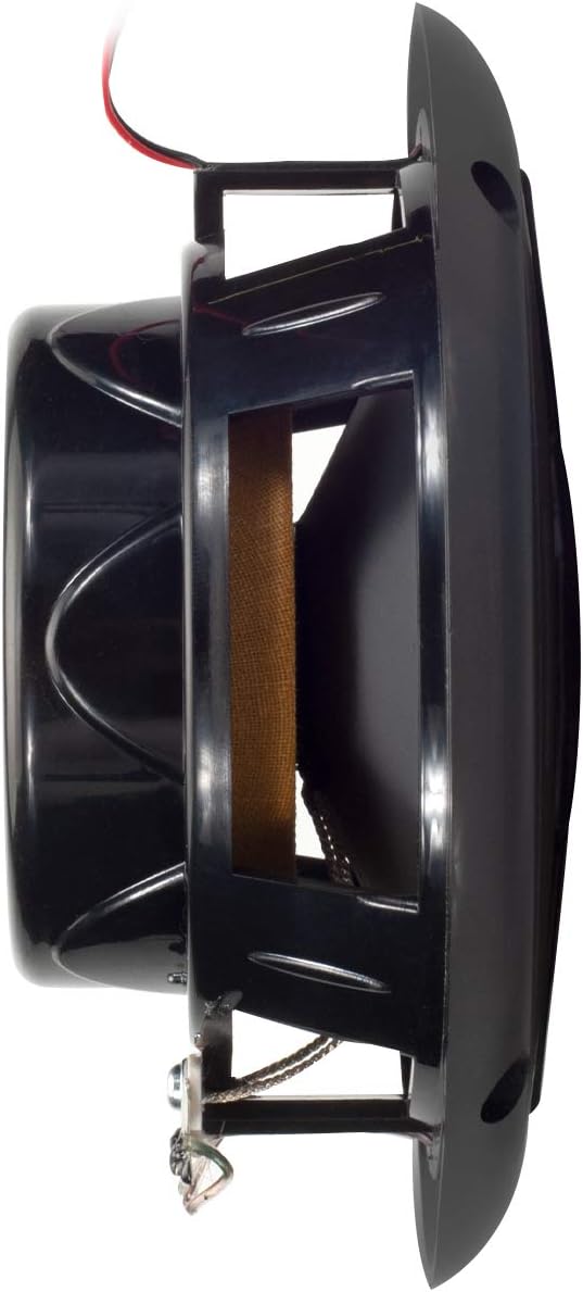 5.25” Water Resistant Coaxial Speakers with Blue LED Lights for Marine, RVs, & Hot Tubs – Pair